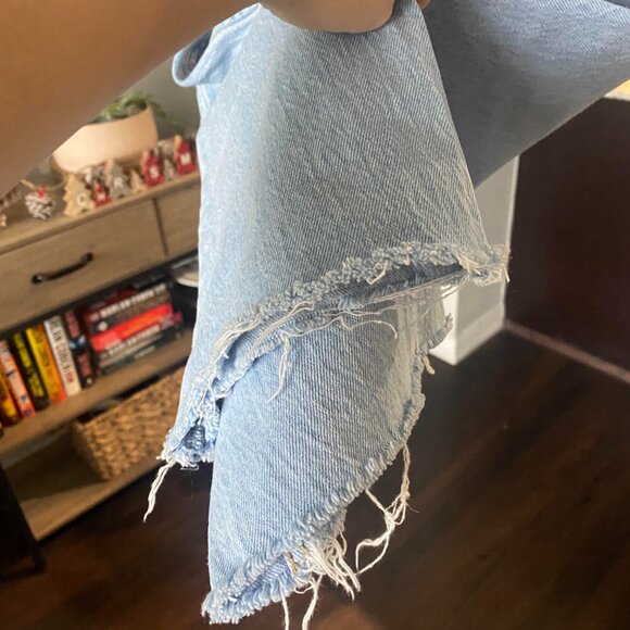 LEVI'S 70's High Rise Light Wash Straight Jeans Size 27 - Picture 4 of 8